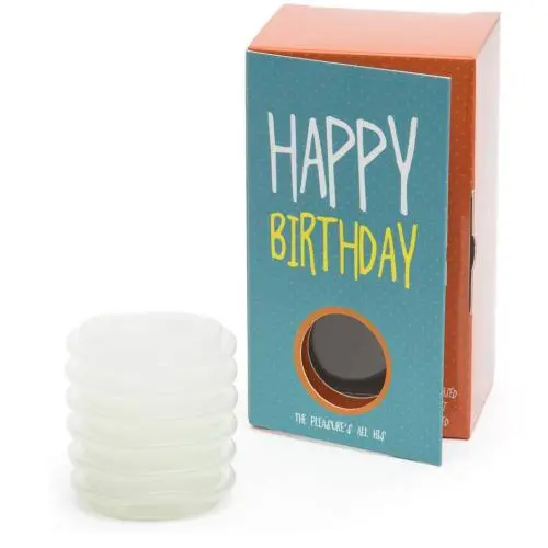 Happy Birthday Glow in the Dark Stroker Gift Happy Birthday Glow in the Dark Stroker Gift