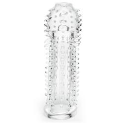 Worldgirl 2 Extra Inches Clear Textured Penis Extender