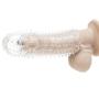 Worldgirl 2 Extra Inches Clear Textured Penis Extender