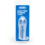 Worldgirl 2 Extra Inches Clear Textured Penis Extender