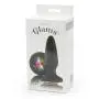 Glams Large Silicone Butt Plug with Rainbow Crystal 4 Inch Glams Large Silicone Butt Plug with Rainbow Crystal 4 Inch