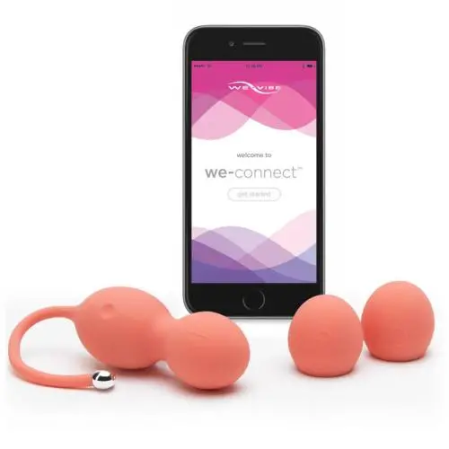 We-Vibe Bloom Rechargeable App Control Vibrating Kegel Balls We-Vibe Bloom Rechargeable App Control Vibrating Kegel Balls