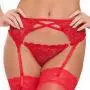 Worldgirl Red Underwired Halterneck Bra and Suspender Set Worldgirl Red Underwired Halterneck Bra and Suspender Set