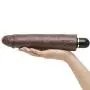 King Cock Whisper Quiet Realistic Dildo Vibrator 10 Inch