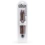 King Cock Whisper Quiet Realistic Dildo Vibrator 10 Inch King Cock Whisper Quiet Realistic Dildo Vibrator 10 Inch