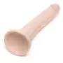 Lifelike Lover Ultra Realistic Curved Suction Cup Dildo 8 Inch