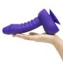UPRIZE Remote Control Purple Erecting Realistic Dildo Vibrator 6 Inch