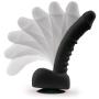 UPRIZE Remote Control Black Erecting Realistic Dildo Vibrator 8 Inch