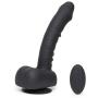 UPRIZE Remote Control Black Erecting Realistic Dildo Vibrator 8 Inch