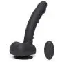 UPRIZE Remote Control Black Erecting Realistic Dildo Vibrator 8 Inch