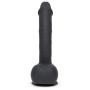 UPRIZE Remote Control Black Erecting Realistic Dildo Vibrator 8 Inch