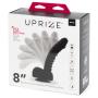 UPRIZE Remote Control Black Erecting Realistic Dildo Vibrator 8 Inch
