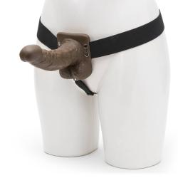 Fetish Fantasy Hollow Strap-On with Balls 7 Inch