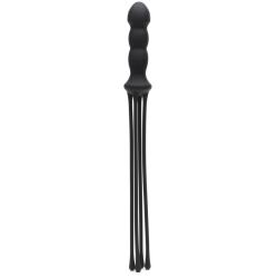 Doc Johnson Silicone Flogger Whip with Dildo Handle