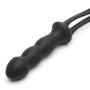 Doc Johnson Silicone Flogger Whip with Dildo Handle