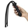 Doc Johnson Silicone Flogger Whip with Dildo Handle