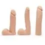 Doc Johnson Vac-U-Lock Realistic Feel Advanced Strap-On Dildo Set