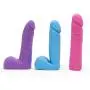 Doc Johnson Vac-U-Lock Colourful Realistic Dildo Strap-On Set