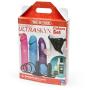 Doc Johnson Vac-U-Lock Colourful Realistic Dildo Strap-On Set