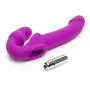 Evoke Silicone Strapless Strap-On Vibrating Dildo 7 Inch