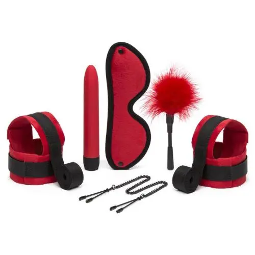 Worldgirl Red Hot Passion Couple's Pleasure Kit (6 Piece)