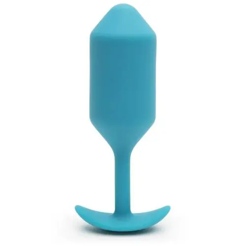 b-Vibe Snug Plug 3 Large Weighted Silicone Butt Plug 4.5 Inch