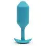 b-Vibe Snug Plug 3 Large Weighted Silicone Butt Plug 4.5 Inch