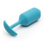 b-Vibe Snug Plug 3 Large Weighted Silicone Butt Plug 4.5 Inch