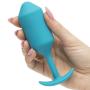 b-Vibe Snug Plug 3 Large Weighted Silicone Butt Plug 4.5 Inch