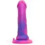 Lifelike Lover Luxe Realistic Multicoloured Silicone Dildo 7 Inch