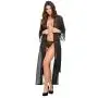 Worldgirl Barely There Long Sheer Black Robe Worldgirl Barely There Long Sheer Black Robe