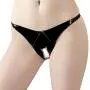 Black Level PVC Crotchless Open Back Knickers Black Level PVC Crotchless Open Back Knickers