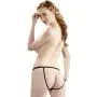 Black Level PVC Crotchless Open Back Knickers Black Level PVC Crotchless Open Back Knickers