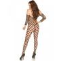 Leg Avenue Ring Net Off the Shoulder Bodystocking