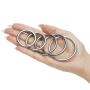 Bad Kitty Metal Cock Rings Set (5 Pack)