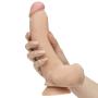 CyberSkin Real Man Realistic Feel Dildo with Balls 7 Inch
