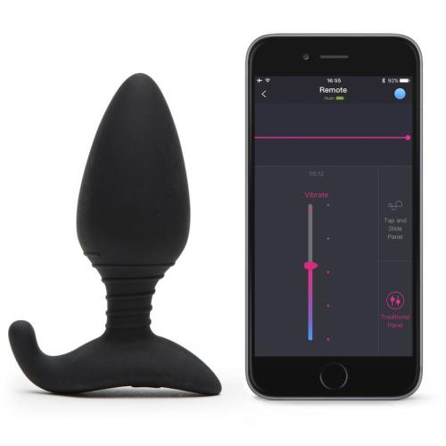 Lovense Hush App Controlled Vibrating Butt Plug 4 Inch Lovense Hush App Controlled Vibrating Butt Plug 4 Inch