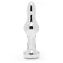 LuxGem Tapered Metal Jewelled Butt Plug 3.5 Inch