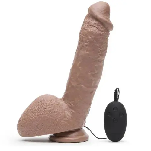 Shane Diesel Vibrating Realistic Suction Cup Dildo with Balls 10 Inch Shane Diesel Vibrating Realistic Suction Cup Dildo with Balls 10 Inch