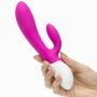 So Divine USB Rechargeable 10 Function Warming Rabbit Vibrator