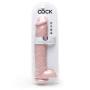 King Cock Mega Girthy Ultra Realistic Suction Cup Dildo 14 Inch