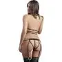 G World Emerald Strappy Body and Stockings Set G World Emerald Strappy Body and Stockings Set