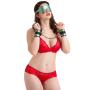 Bondage Boutique Lusty Metallic Beginner's Bondage Kit (2 Piece)
