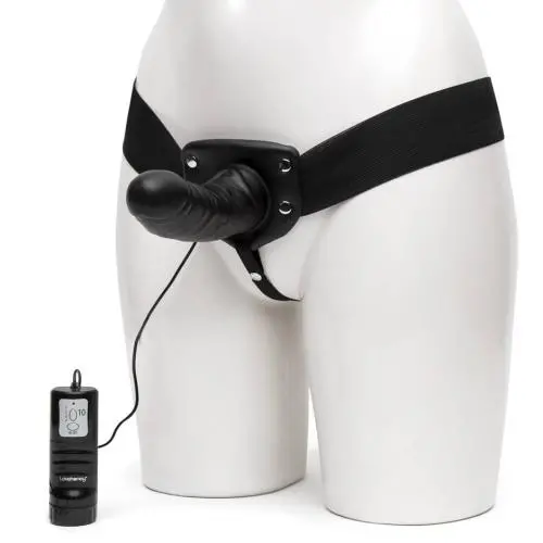 Worldgirl Perfect Partner 10 Function Vibrating Strap-On 6 Inch Worldgirl Perfect Partner 10 Function Vibrating Strap-On 6 Inch