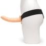 Worldgirl Perfect Partner Unisex Hollow 10 Function Vibrating Strap-On 8 Inch