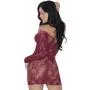 iCollection Criss-Cross Front Long Sleeve Mini Dress iCollection Criss-Cross Front Long Sleeve Mini Dress