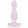 Icicles No 73 Mini Realistic Dildo Glass Butt Plug