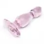 Icicles No 73 Mini Realistic Dildo Glass Butt Plug