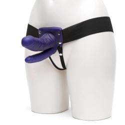 Worldgirl Perfect Partner Unisex Hollow Double Strap-On 6 Inch