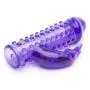 Worldgirl Vibrating Penis Sleeve with Clitoral Rabbit Vibrator